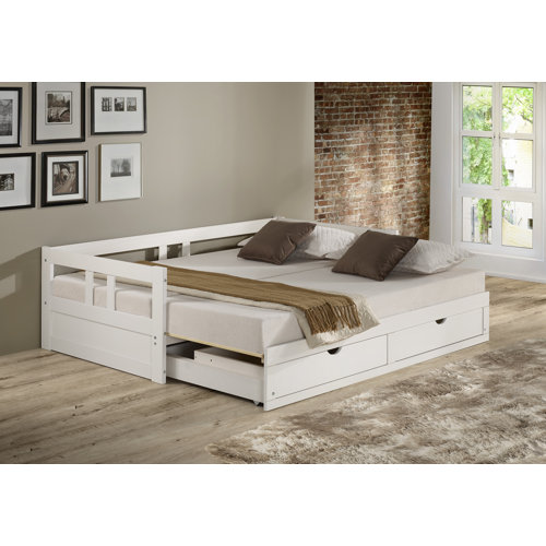 Harriet Bee Bechtold Twin Daybed with Trundle & Reviews Wayfair